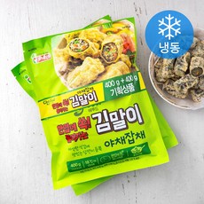 쉐푸드 야채잡채 김말이 (냉동), 400g, 2개입