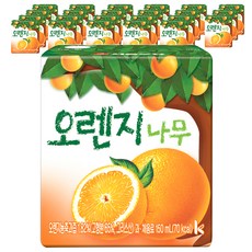 서울우유 오렌지나무 주스, 150ml, 24팩
