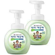 아이깨끗해 향균 폼 핸드솝 청포도향, 250ml, 2개