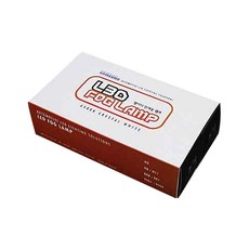 카템 싼타페 DM VIP 크리스탈 파워 LED 안개등 H8, 혼합 색상, 1개