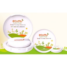 에코뮤 컴팩트 파우더, 20g, 1개