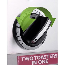 쿠진아트 메탈클래식 4구 토스터, CPT-180KR