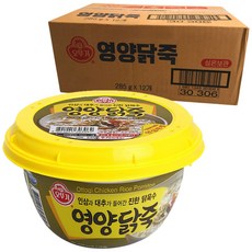 오뚜기 영양닭죽, 285g, 상품:영양닭죽상온 285g 1박스