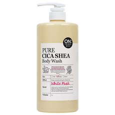 온더바디 퓨어 시카 쉐어 바디워시 화이트머스크향, 1000ml, 1개