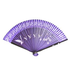 팔복상회 수공예 자개 실크부채 랜덤 색상, 랜덤 발송, 1개