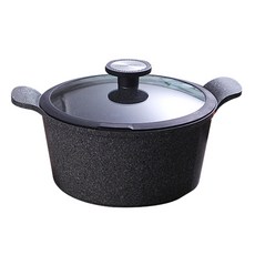 네오플램 엑스트리마 뽀떼 양수냄비, 24cm, 블랙, 1개