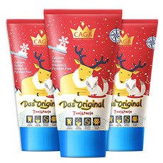 카가 무불소 유아치약 무향, 50ml, 3개입