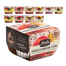 아넬라 생과일 퓨레, 혼합 (망고, 사과, 복숭아, 바나나, 사과배), 200g, 11개
