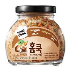 일동후디스 홈쿡 반고형영양식, 양송이버섯+야채 혼합맛, 1개, 25g