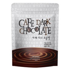 타코 카페다크초콜릿 코코아/핫초코 분말, 1kg, 1개