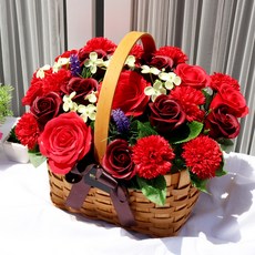 Blüehen Merci 肥皂花中心裝飾品, 紅A