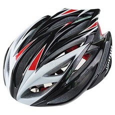 자전거 헬멧-추천-탑톤 자전거 라이딩 헬멧 + 파우치 세트, 레드블랙