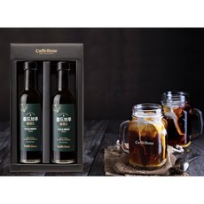 카페베네 콜드브루 블렌드 더치커피 선물세트, 750ml, 2개입, 1세트