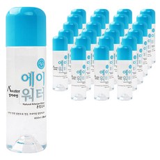 에이워터 내추럴 알카리음료, 600ml, 24개