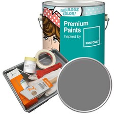 노루페인트 팬톤 내부용 실내벽면 무광 페인트 4L 세트, 18-4016 December Sky, 4000ml, 1개