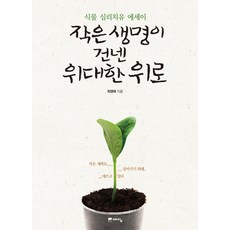 작은 생명이 건넨 위대한 위로:식물 심리치유 에세이, 위즈덤하우스(예담), 최영애 저