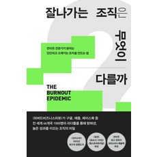 잘나가는 조직은 무엇이 다를까:번아웃 전문가가 밝히는 단단하고 오래가는 조직을 만드는 법, 제니퍼 모스, 심심