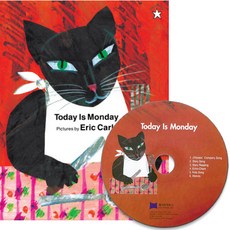 노부영 Today Is Monday (Boardbook + CD), 제이와이북스