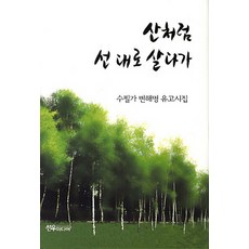 산처럼 선 대로 살다가:수필가 변해명 유고시집, 선우미디어, 변해명 저