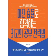 미친 효율로 합격하는의 공부 전략법: 국내 로펌 출신 변리사가 공개하는 합격의 비법, 북스고, 손민규 북스고, 손민규