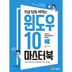 지금 당장 써먹는 윈도우 10 마스터북, 한빛미디어