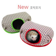 [도치퀸] (북유럽풍) New 호박포치 면(사계절용) 빨강, 1개
