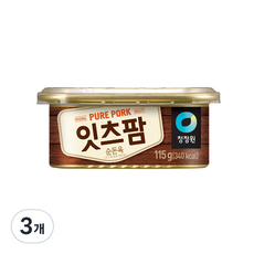 대상 청정원 잇츠팜, 115g, 3개