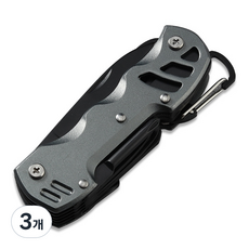 Dr.Tools 다용도 가정용 생활 공구 16 in 1 맥가이버칼 그레이, 3개