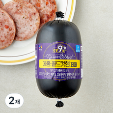 주부9단 메종 콜드컷햄 페퍼, 370g, 2개