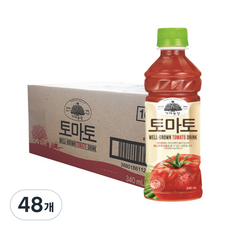 가야농장 토마토 주스, 340ml, 48개