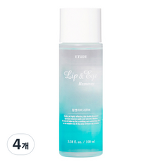 에뛰드하우스 립 앤 아이 리무버, 100ml, 4개