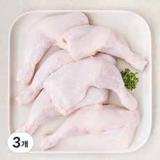 하림 닭 통다리 (냉장), 1kg, 3개