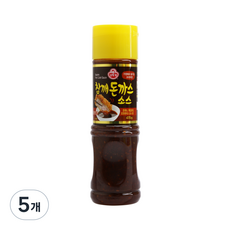 오뚜기 참깨 돈까스 소스, 470g, 5개