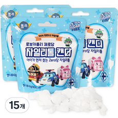 로보카폴리 제로당 자일리톨 캔디 40g, 15개
