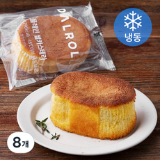 달롤 플레인 쌀카스테라 (냉동), 94g, 8개
