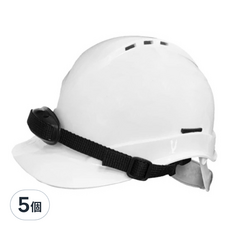 O.PO 歐堡牌 SN-800 透氣工業用防護頭盔, 符合標準總號CNS1336, 白色, 5個