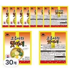 페퍼랩 고추나라 맛다시 양념, 90g, 30개