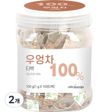 우리가스토리 국산 우엉차 티백 100p, 1g, 100개입, 2개