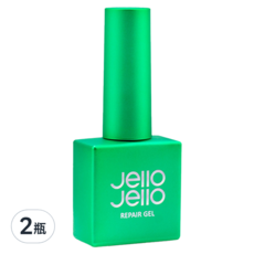 Jello Jello 美甲修護凝膠 10毫升, 10ml, 2瓶