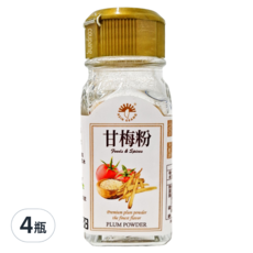 新光洋菜 甘梅粉, 40公克±3公克, 優質梅粉, 40g, 4瓶
