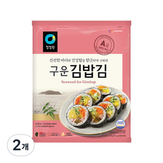 청정원 구운 김밥김, 20g, 2개