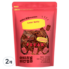 그린너트 아티즈널 피칸정과, 90g, 2개