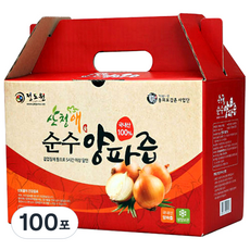 정도원 산청애 순수 양파즙, 100ml, 100개