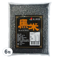 池上鄉農會 黑米, 600g, 6包