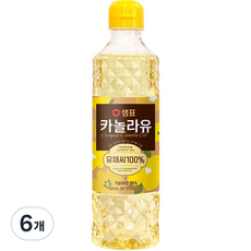 Sempio菜籽油, 500ml, 6個