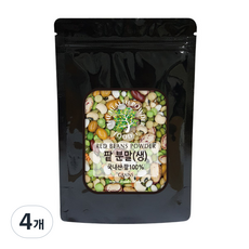 스쿨아이 국내산 팥 분말 생, 200g, 4개