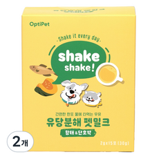 옵티펫 반려동물 유당분해 펫밀크, 30g, 2개, 황태