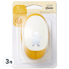 Pocos形狀打洞器 R-25, 女孩, 3個