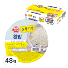 오뚜기 맛있는 오뚜기밥, 210g, 48개