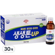 생생톤업 활력드링크, 120ml, 30개